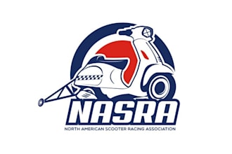 design high quality modern scooter racing logo