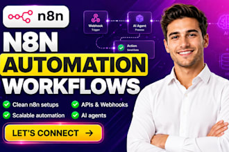 build n8n automation workflows and ai agents