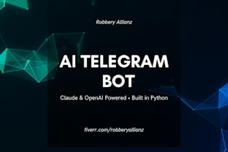 build an ai powered telegram bot with claude or openai integration