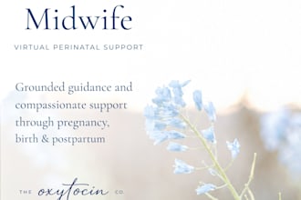 provide a virtual ask the midwife consult
