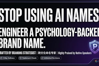 brainstorm catchy business and brand names