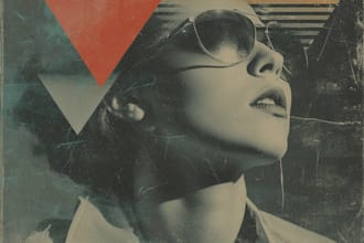 do a professional vintage album or single cover