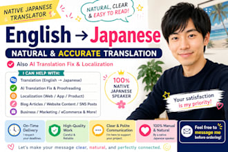 english to japanese translation and localization