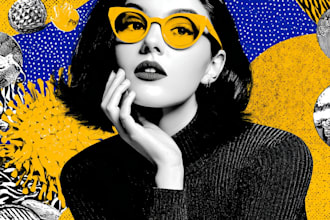 create obama hope style pop art portrait poster