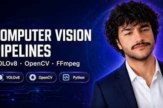 build a computer vision pipeline with yolov8 opencv and ffmpeg