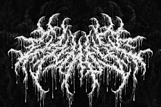 create professional metal logo for musicians