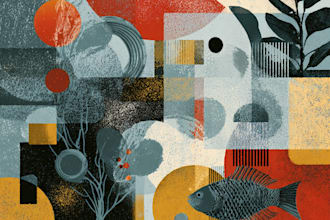 create professional abstract wall art and canvas design