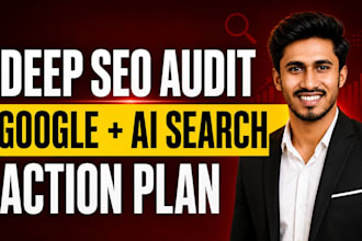 do a deep website SEO audit with a clear action plan