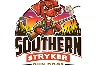 create a professional shooter mascot logo design