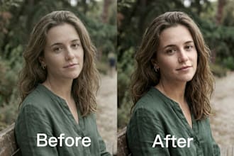 professionally retouch and enhance your portraits