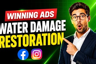 generate water damage restoration leads using facebook ads