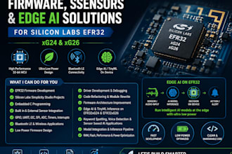 develop firmware and edge ai on efr32 silicon labs
