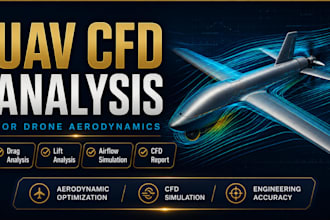 perform uav cfd analysis for drone aerodynamics