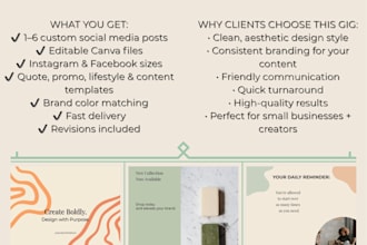 design promotional graphics and branding assets in canva
