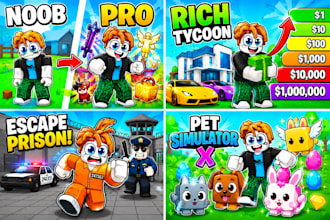 make modern gaming and vlog thumbnails