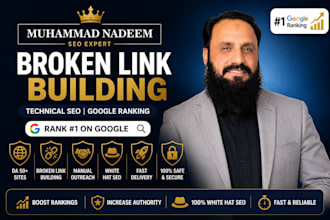fix broken link building and off page SEO to boost website authority