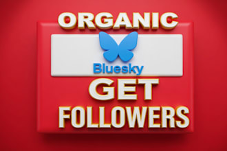 genuinely do bluesky organic followers, blue sky marketing, growth promotion