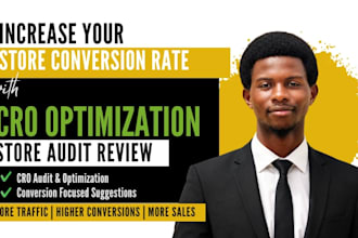 increase your store conversion rate with cro optimization store audit review