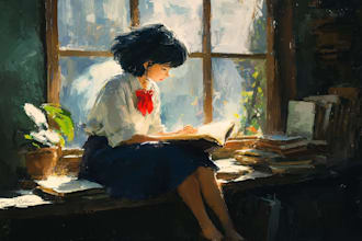 paint a portrait with oil painting in impressionism art