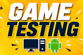 test and review your game on steam or fortnite and android