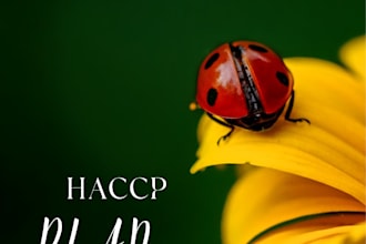professional haccp plan and food safety documents