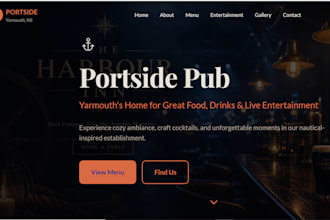 create a professional website for local businesses