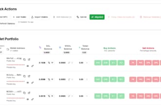 create trading volume bot, pumpfun bundle launch bot, market maker bot on solana