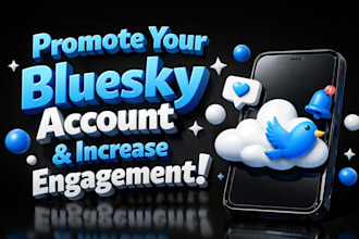 promote your bluesky account and increase blue sky engagement