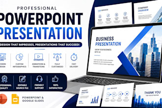 make attractive powerpoint slides and pitch decks