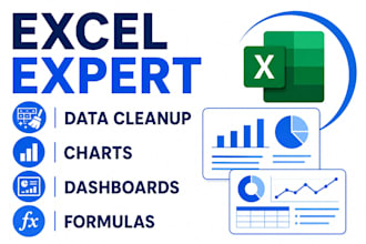 create excel dashboards reports formulas and data analysis