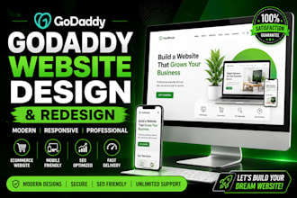 design godaddy ecommerce website redesign godaddy website and landing page