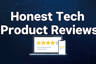 tech articles and product reviews with SEO