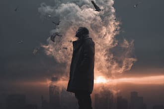design single or album cover art