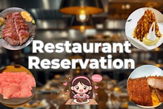 make a restaurant reservation in japan for you