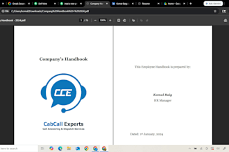 make employee handbook for your organization
