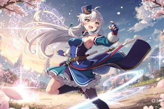 draw oc or fanart in anime style