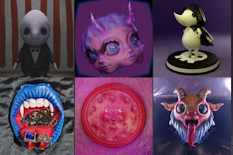create 3d designs based on your references