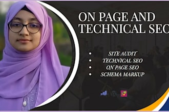 do professional on page  and technical SEO for your website