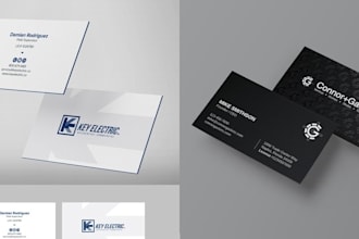 do vista print, moo, gold foil business card