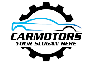 make creative car wash and auto repair logo