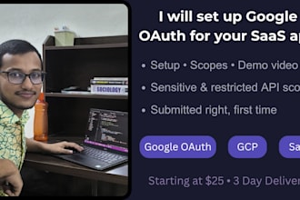 set up google oauth verification for your saas app