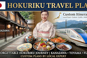 plan your hokuriku trip for local food and culture