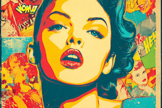 make a beautiful wpap pop art portrait