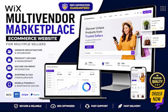 build wix multivendor marketplace wix ecommerce website wix velo store