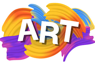 make minimal art logo design for business