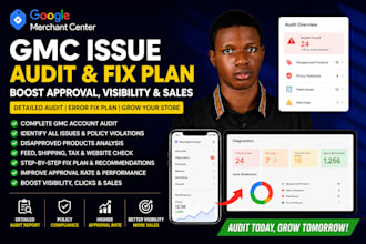 do google merchant center audit, fix gmc suspension and misinterpretation issues