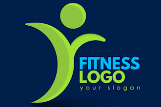 design professional health and fitness logo
