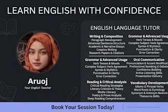 be your english writing, reading, grammar, vocabulary tutor