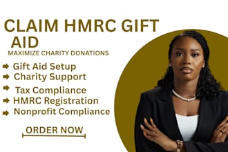 register your UK charity for hmrc gift aid and compliance setup