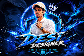 create professional gaming logo